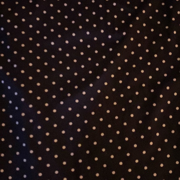 Women’s black and white polka dot pencil skirt size small - Picture 2 of 5